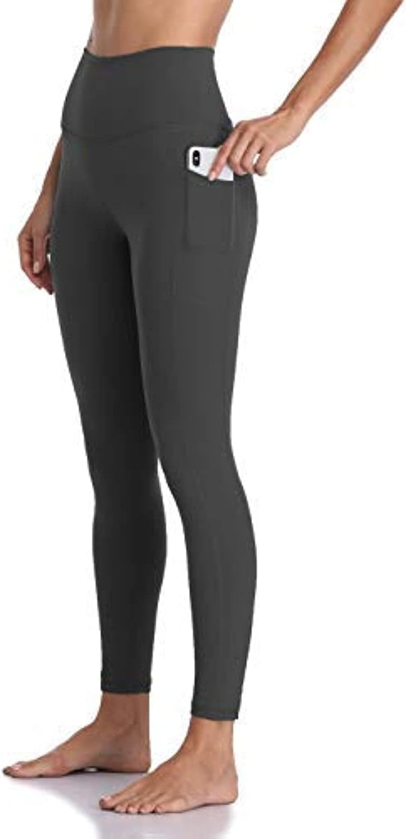 Women'S High Waisted Yoga Pants 7/8 Length Leggings with Pockets