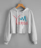 Lady'S Fleece Cropped Hoodie | LS12000 Lane Seven