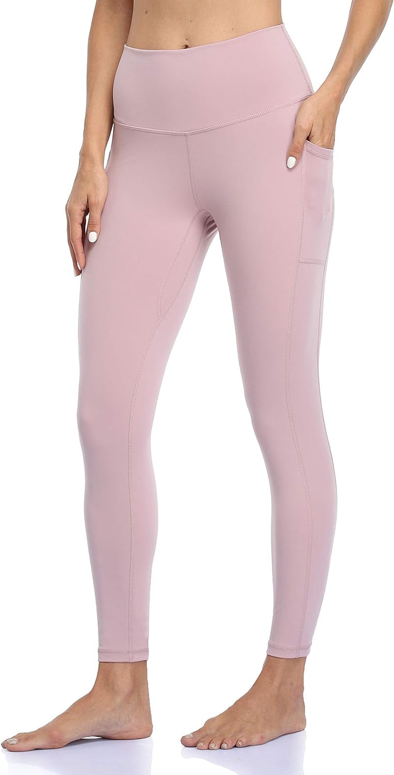 Women'S High Waisted Yoga Pants 7/8 Length Leggings with Pockets