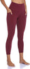 Women'S High Waisted Yoga Pants 7/8 Length Leggings with Pockets