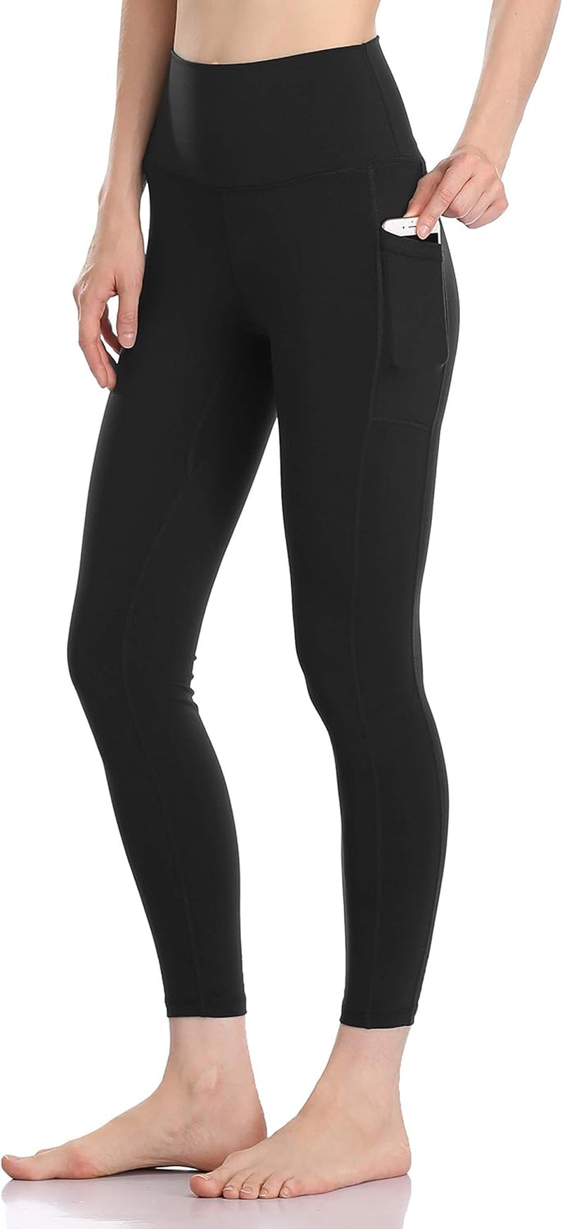 Women'S High Waisted Yoga Pants 7/8 Length Leggings with Pockets