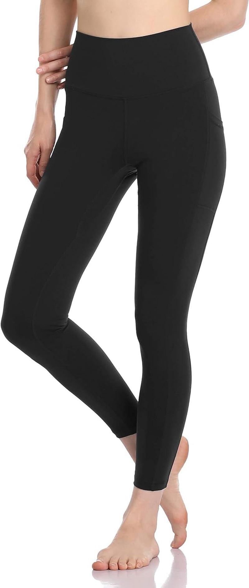 Women'S High Waisted Yoga Pants 7/8 Length Leggings with Pockets