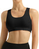 Women'S Medium Support Strappy Back Energy Sport Bra Cotton Feel 6017