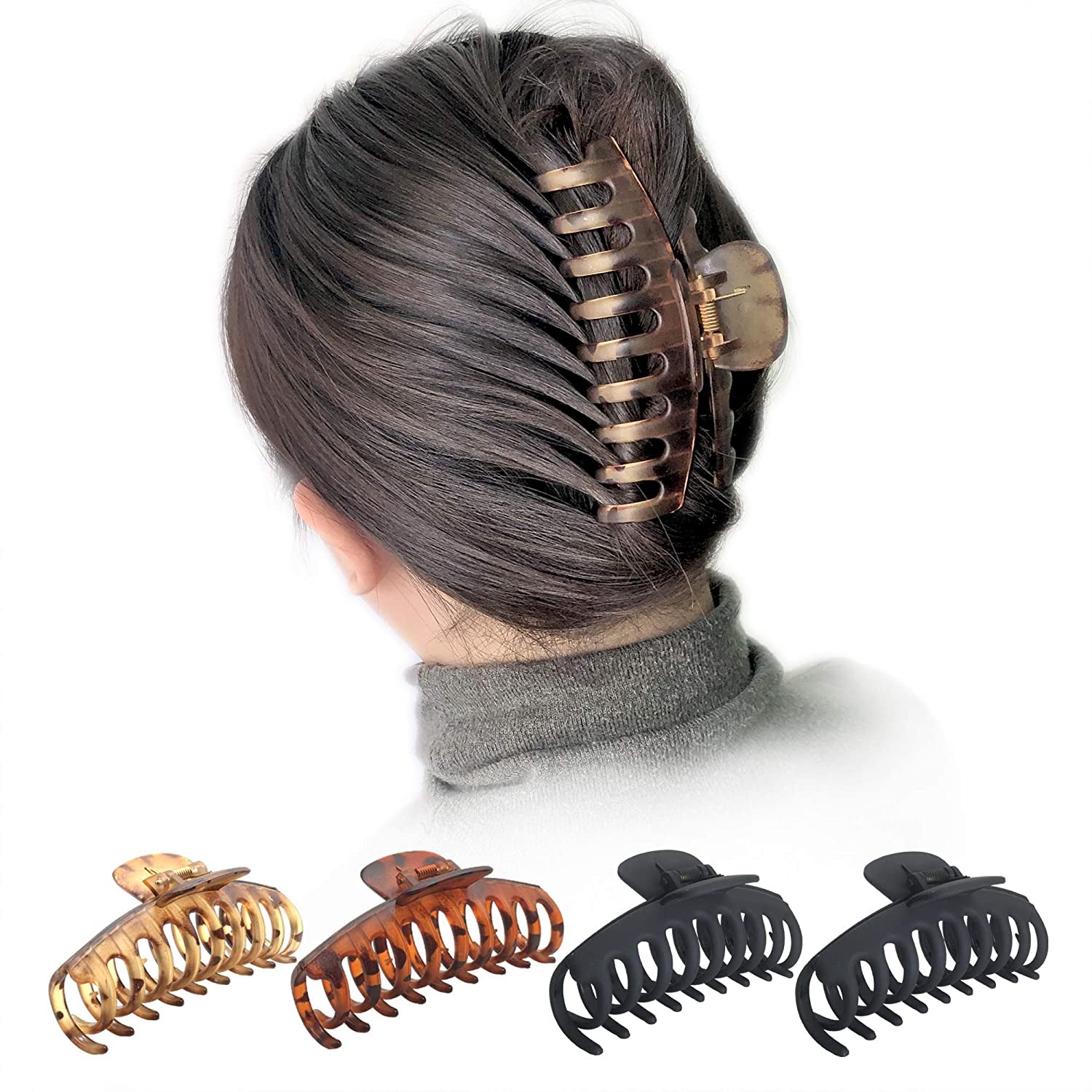 Large Hair Claw Clips for Women